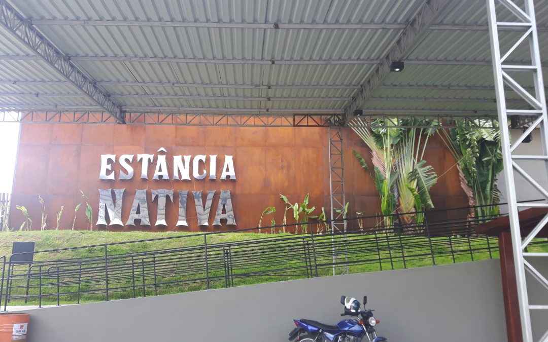 Fachada em Aço Cortem – Estância Nativa