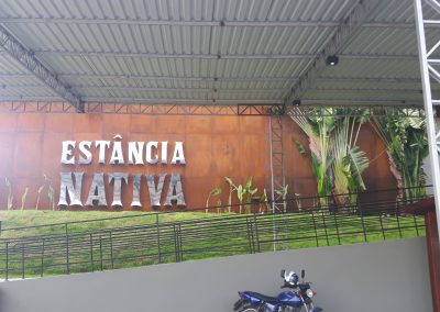 Fachada em Aço Cortem – Estância Nativa