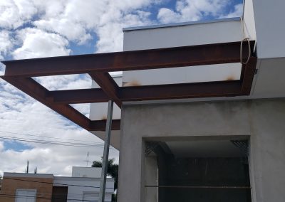 Vigas em Aço Cortem – Residencial